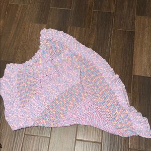 Colorful Knitted Kids Blanket